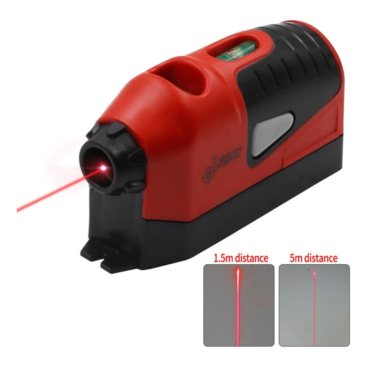 Mini Nivel Laser Profesional De Bolsillo Con Nivel Burbuja - Imagen 5