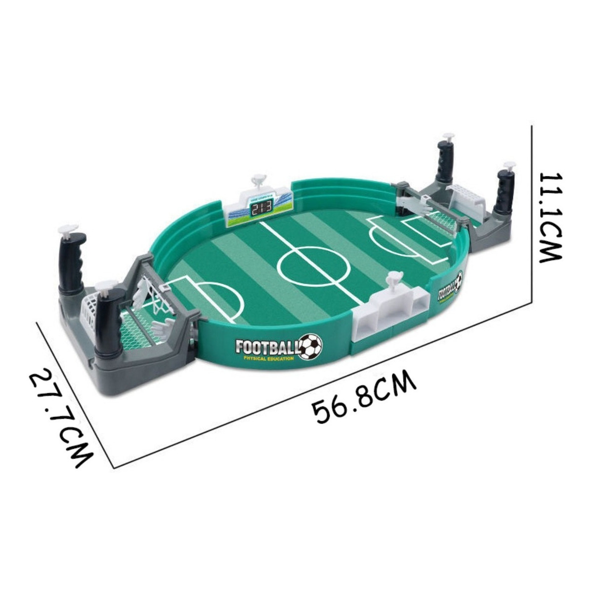 Juego Mini Futbolito De Mesa + 6 Pelotas Estilo Pinball - Imagen 3