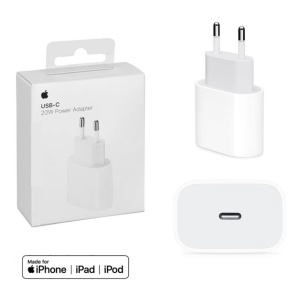 Ficha Apple 20w iPhone 11 12 13 Carga Rápida Sellada - Iluminarás