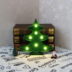 Lampara Veladora De Árbol Pino Con Luz Led Cálida Decorativa - Imagen 5