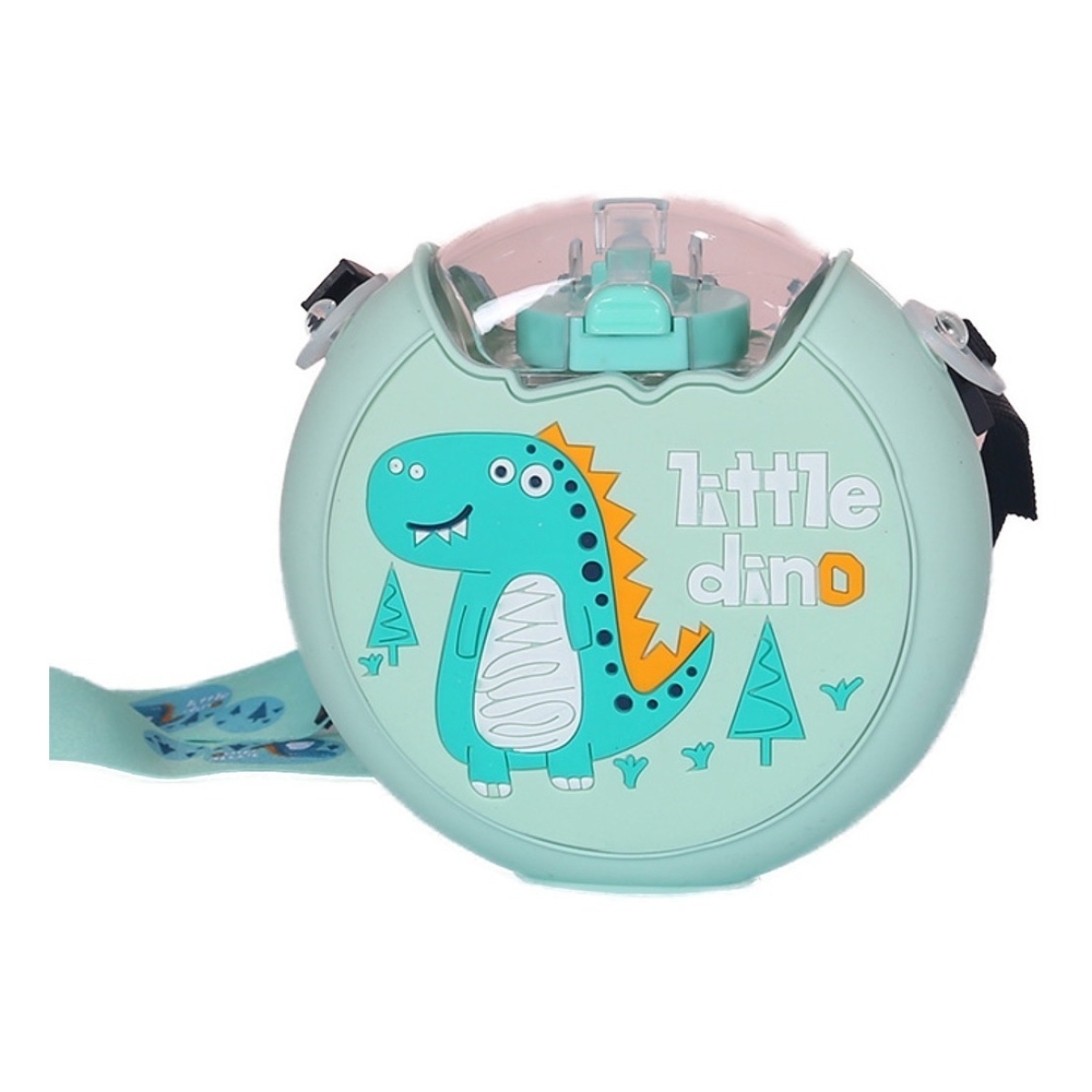 Botella De Agua Infantil Niños Cantimplora 380ml Con Correa - Imagen 23