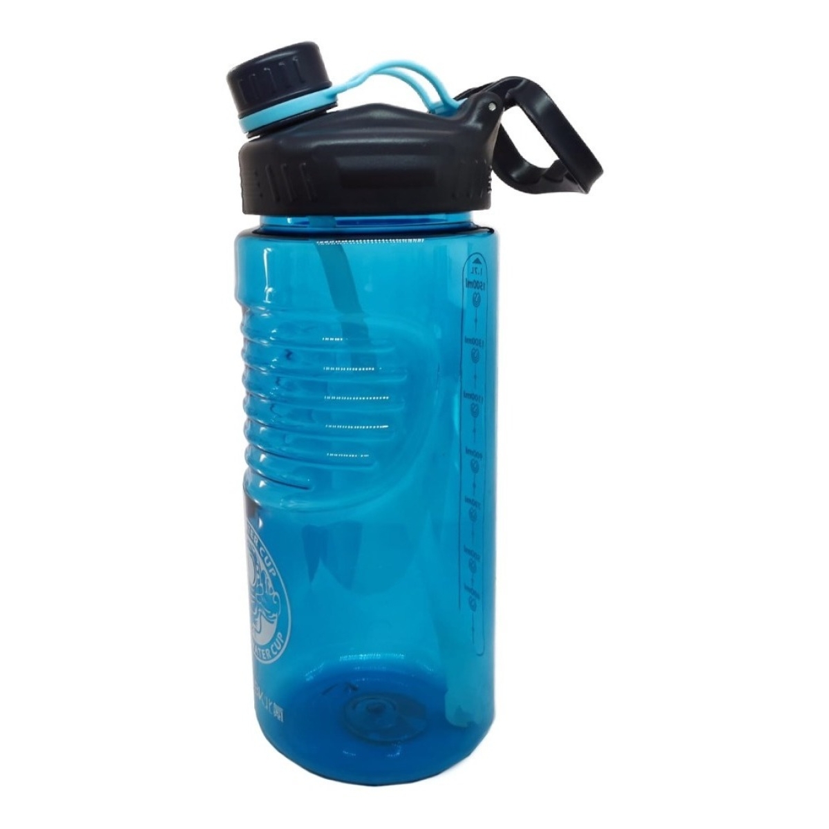 Botella De Agua Deportiva Plastico 1,7l Transparente - Imagen 13
