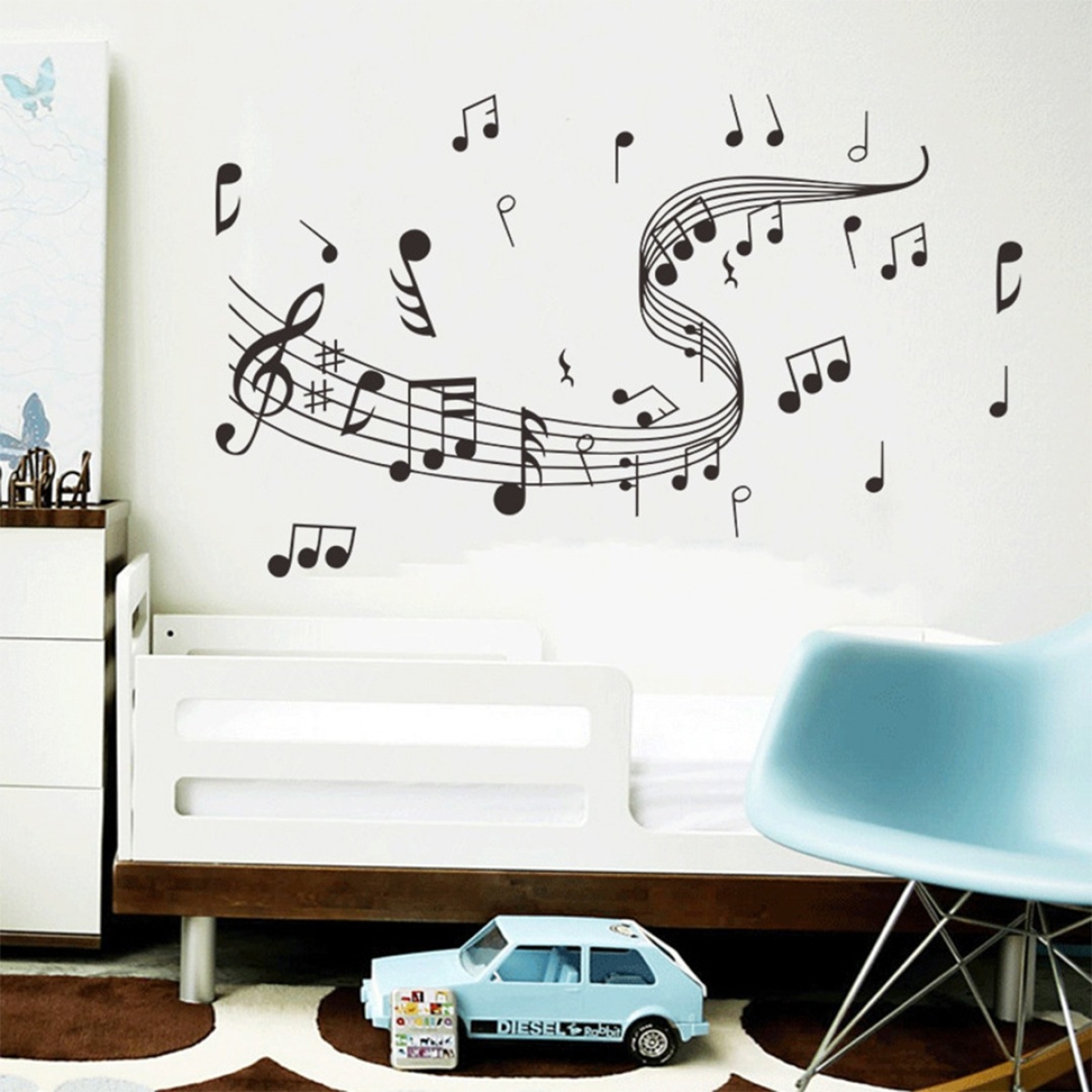 Vinilos Decorativos Adhesivo Notas Musicales - Imagen 5