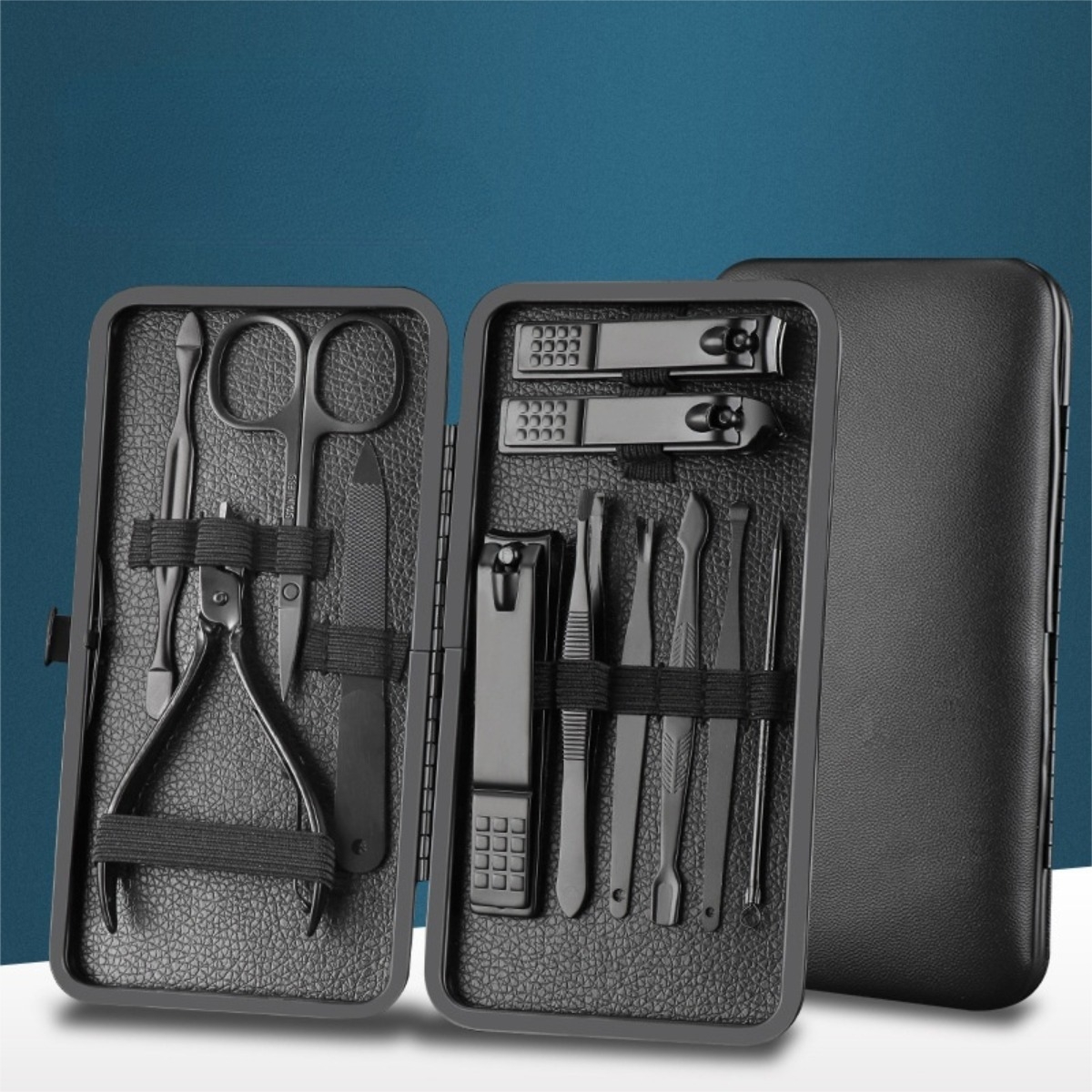 Set Manicura Y Pedicura Completo 12 Piezas Con Estuche - Imagen 2