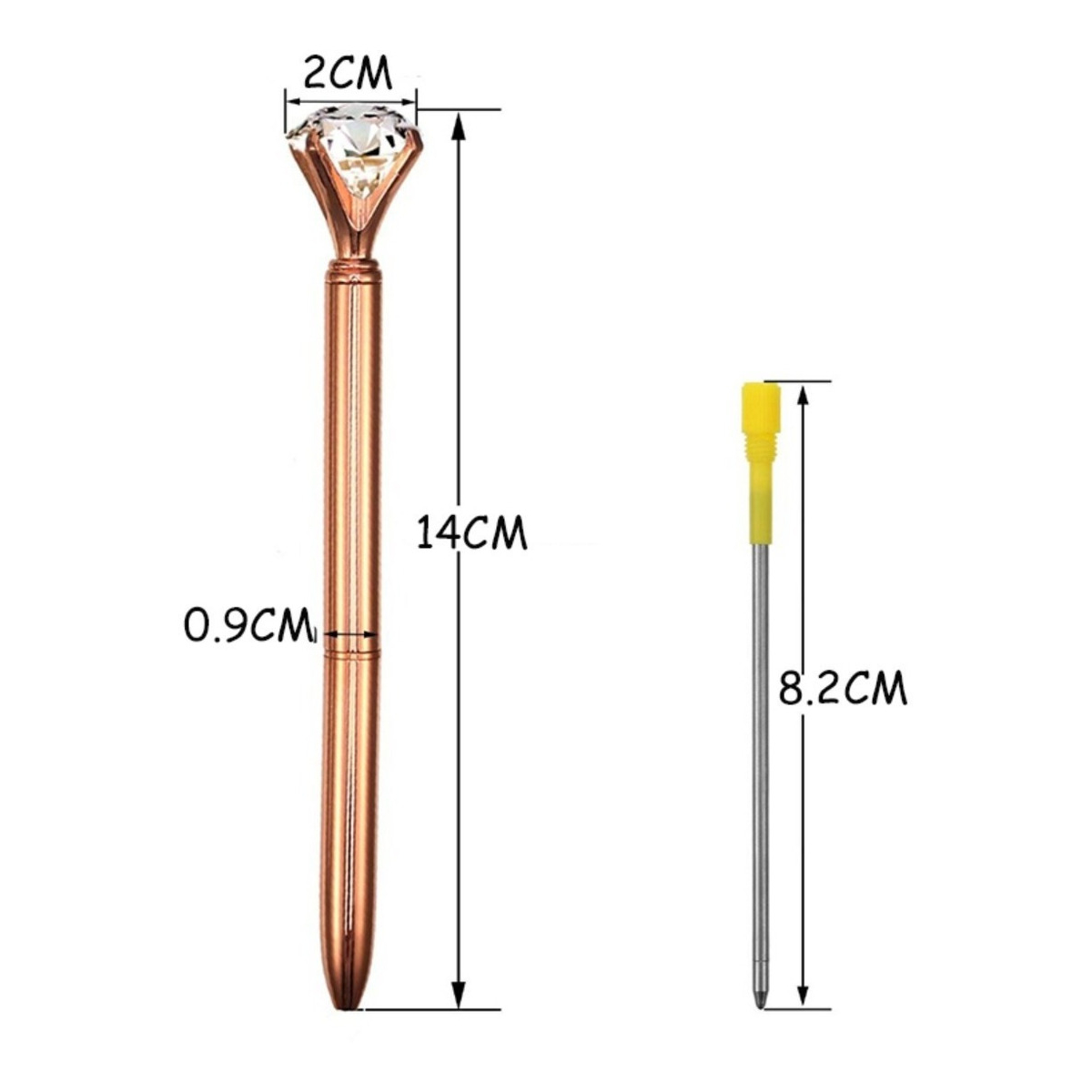 Lapicera Boligrafo Divertida Escolar Liceal Diamante - Imagen 7