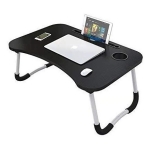 Mesa Plegable Para Laptop Tablet Con Portavaso Y Cajón - Imagen 8