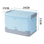 Caja De Almacenamiento Organizacion Con Tapa Y Tranca Chica - Imagen 18