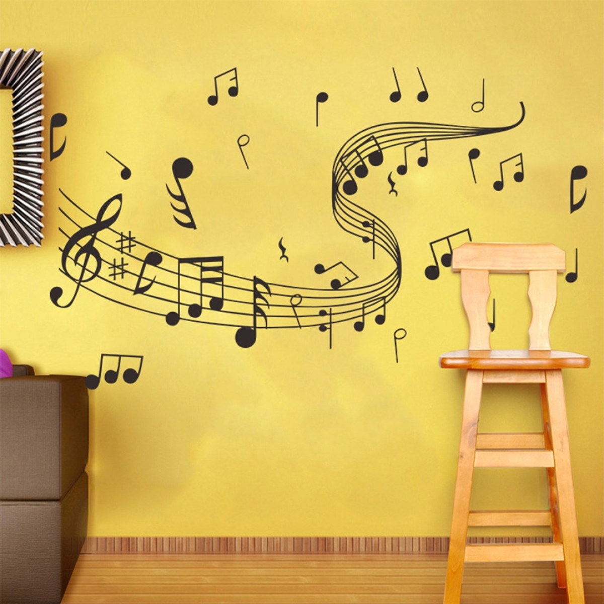 Vinilos Decorativos Adhesivo Notas Musicales - Imagen 2