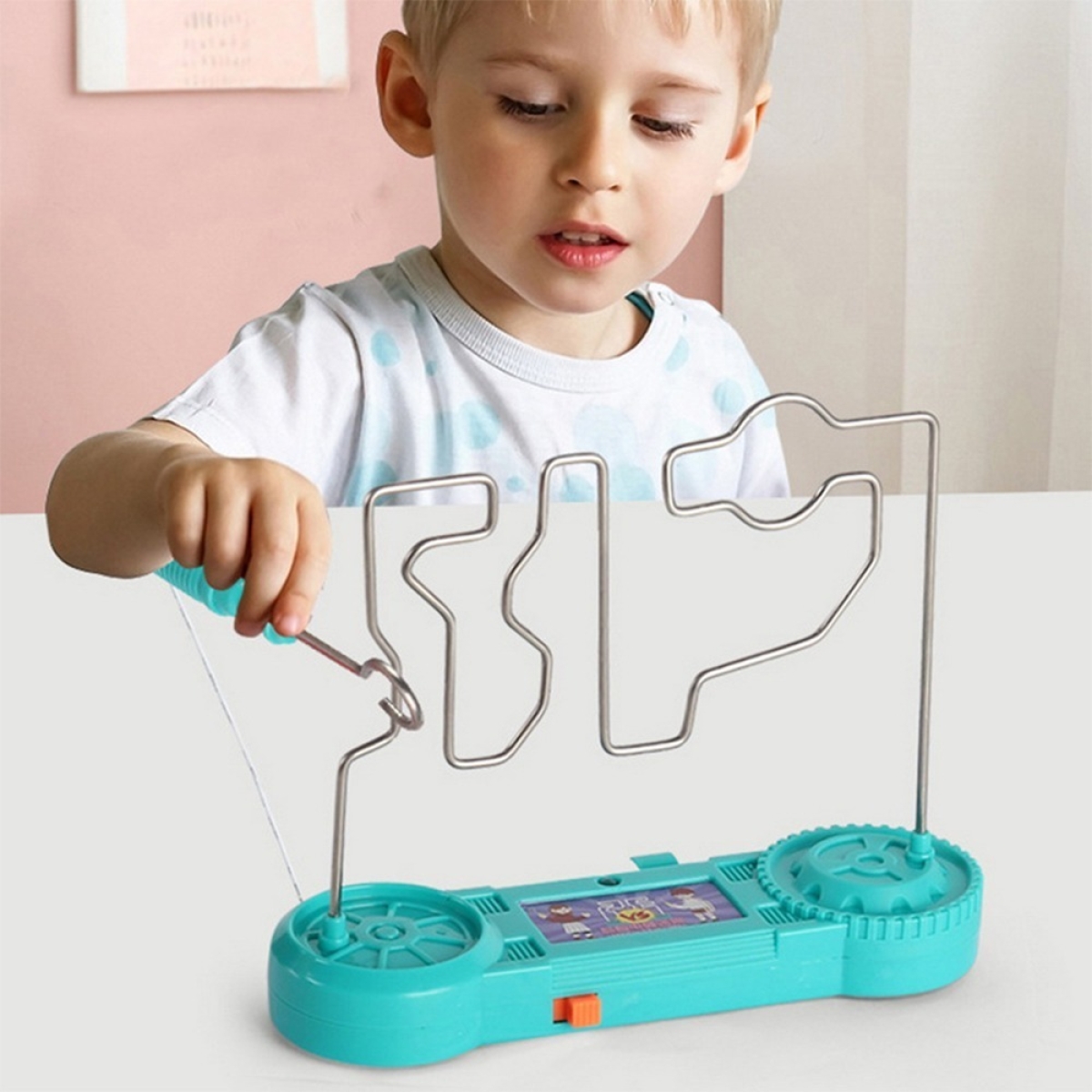 Juguete De Habilidad Choque Eléctrico A Pila Para Niños - Imagen 7