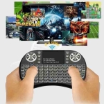 Teclado Wireless Con Luz Para Smart Tv Con Luz - Imagen 2