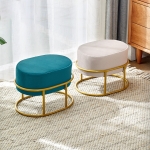 Taburete Decorativo Nordico Mini Sofa De Living Dormitorio - Imagen 5