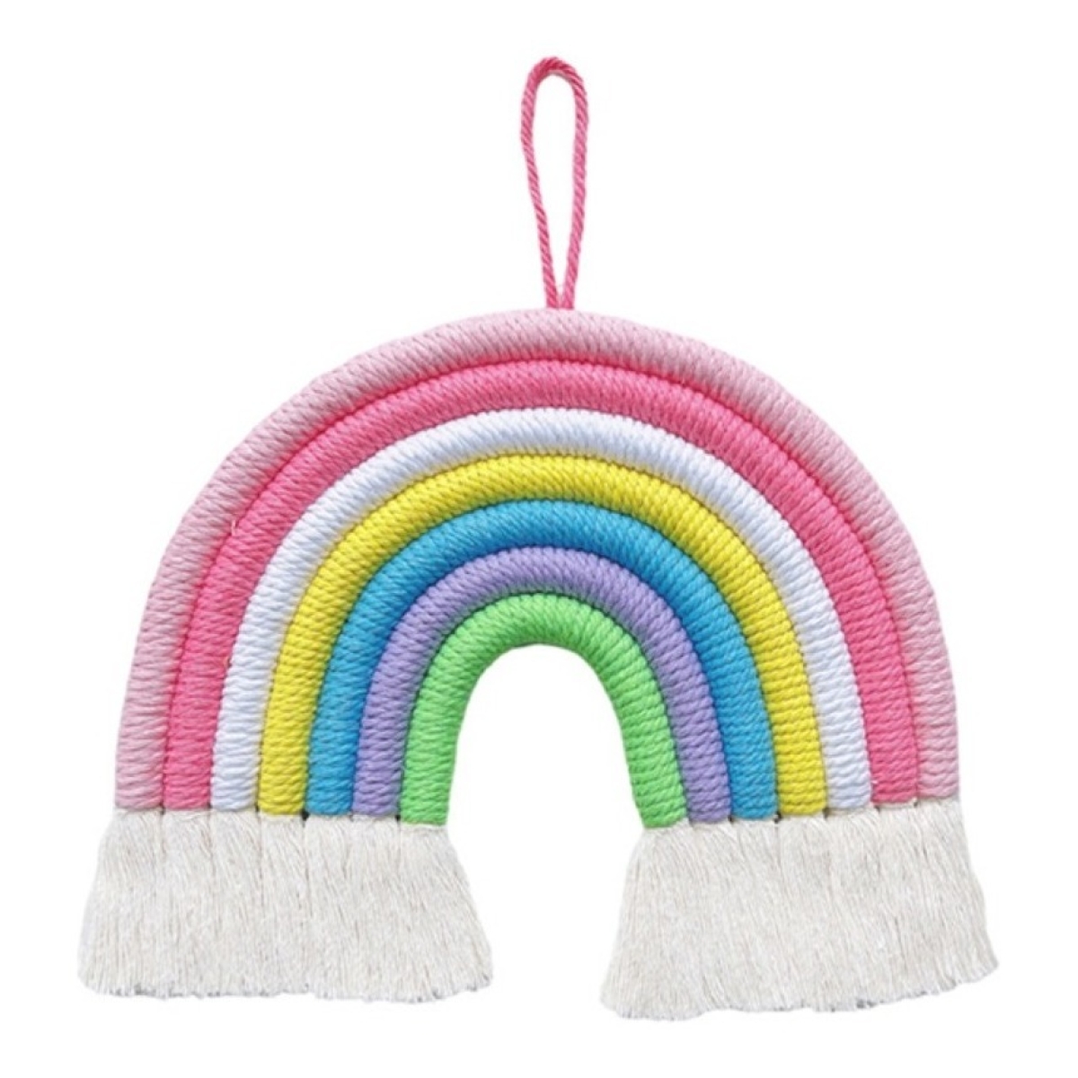 Colgante Para Pared Arcoiris Decoracion Infantil En Algodon - Imagen 19