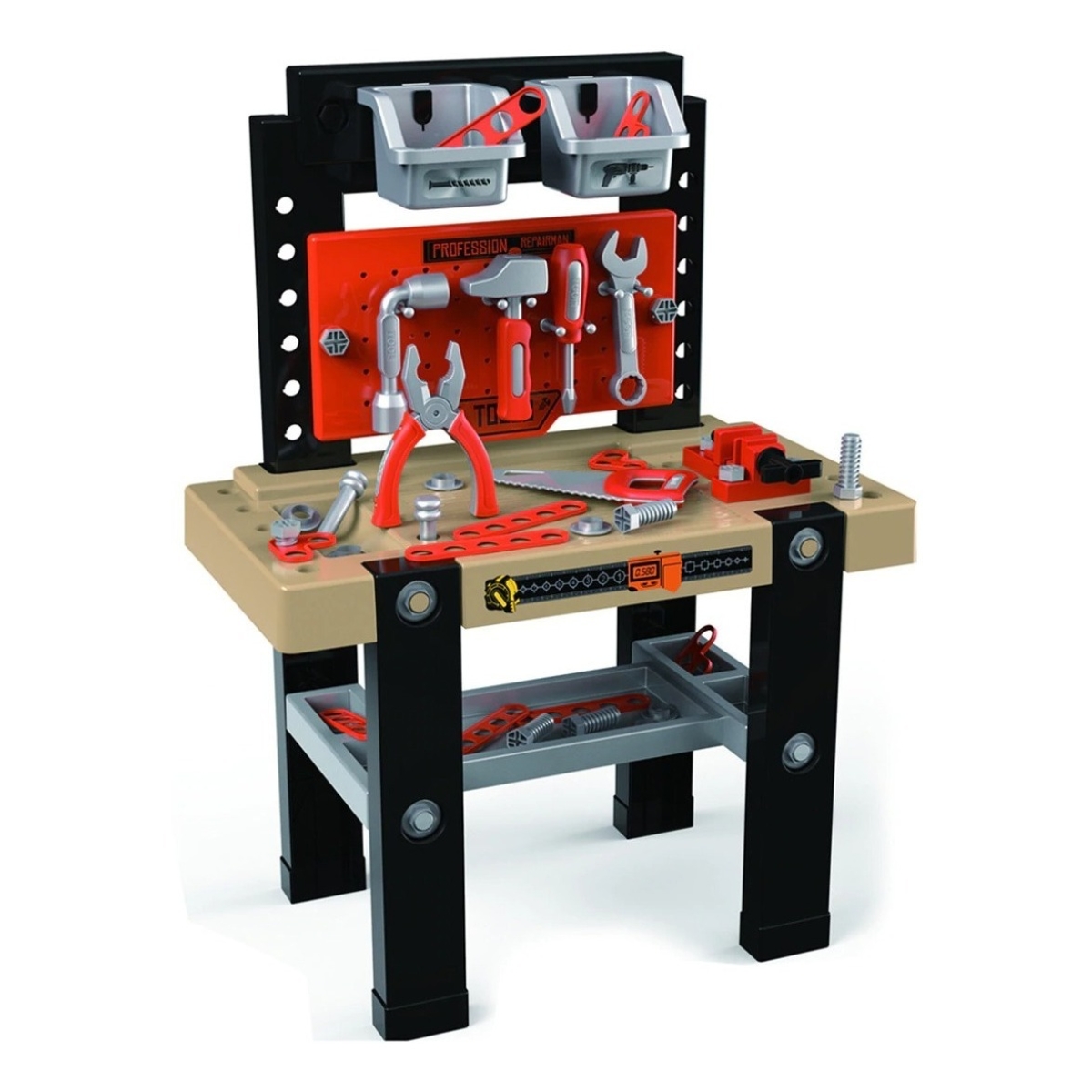 Set Banco De Herramientas Niños Juguete Con Mesa 64 Piezas - Imagen 1