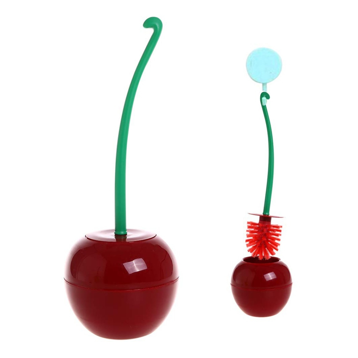 Cepillo Para Inodoro 38x13cm Con Forma De Cereza - Imagen 1