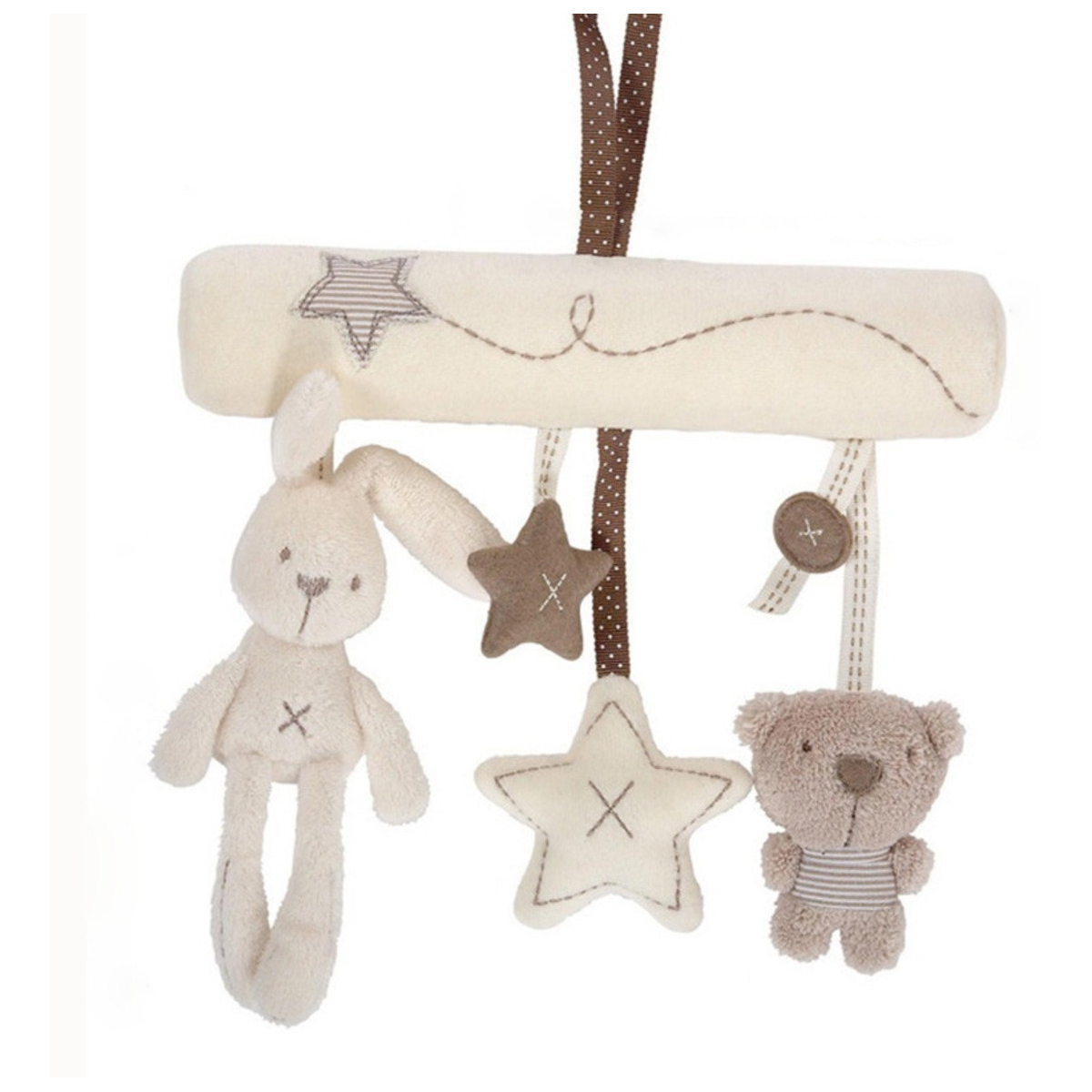 Colgante Peluche Para Bebe Cochecito Cuna Juguete Sensorial - Imagen 1