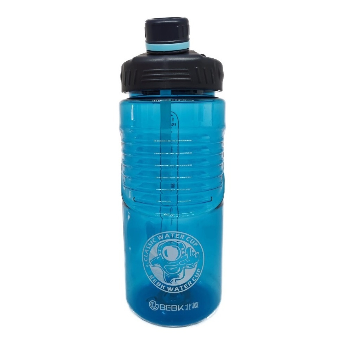 Botella De Agua Deportiva Plastico 1,7l Transparente - Imagen 12