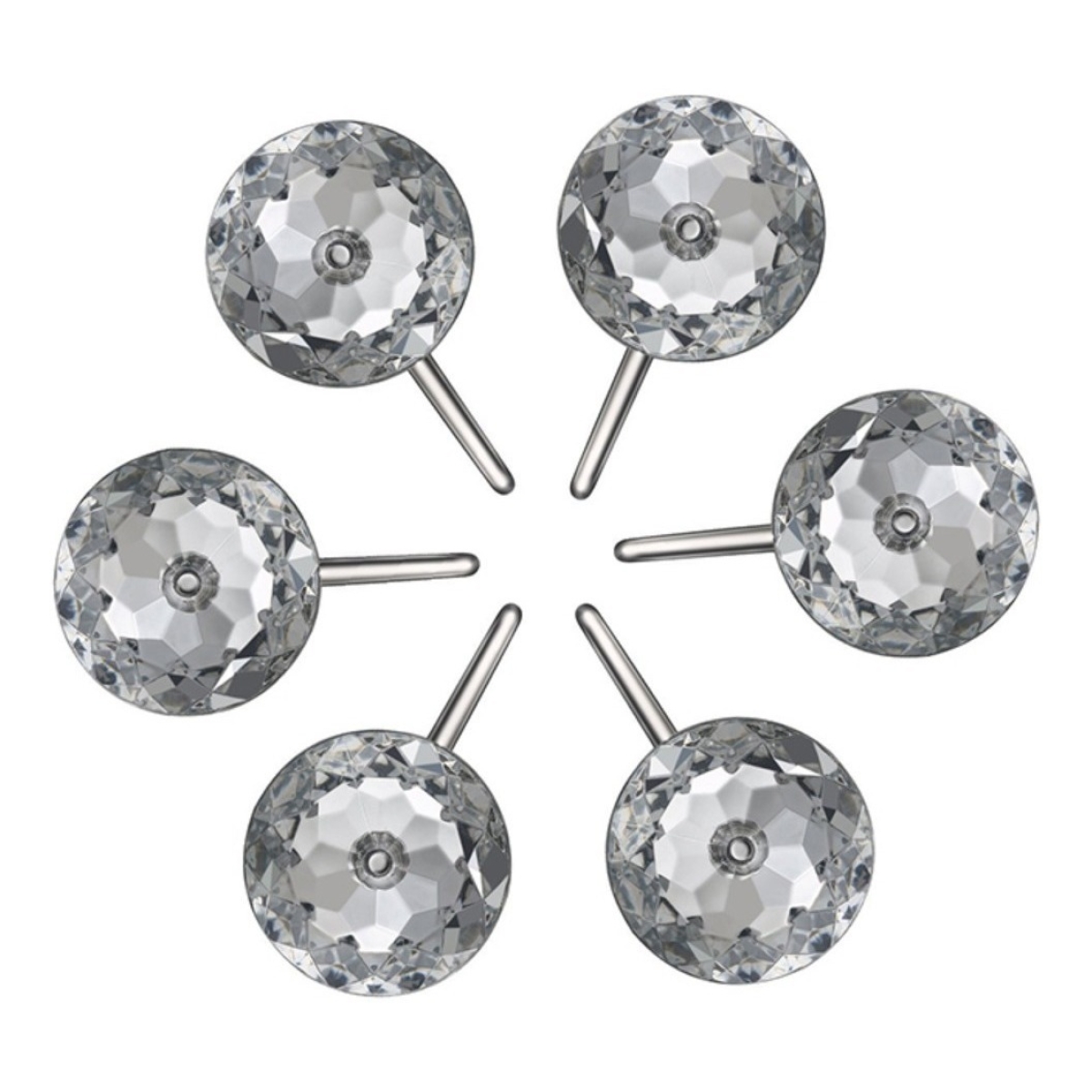 Pack X 12 Ganchos Para Cortina De Baño Argollas - Iluminaras - Imagen 2