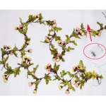 Guirnalda Con Luces En Forma De Rosas Guía Led Flores - Imagen 7
