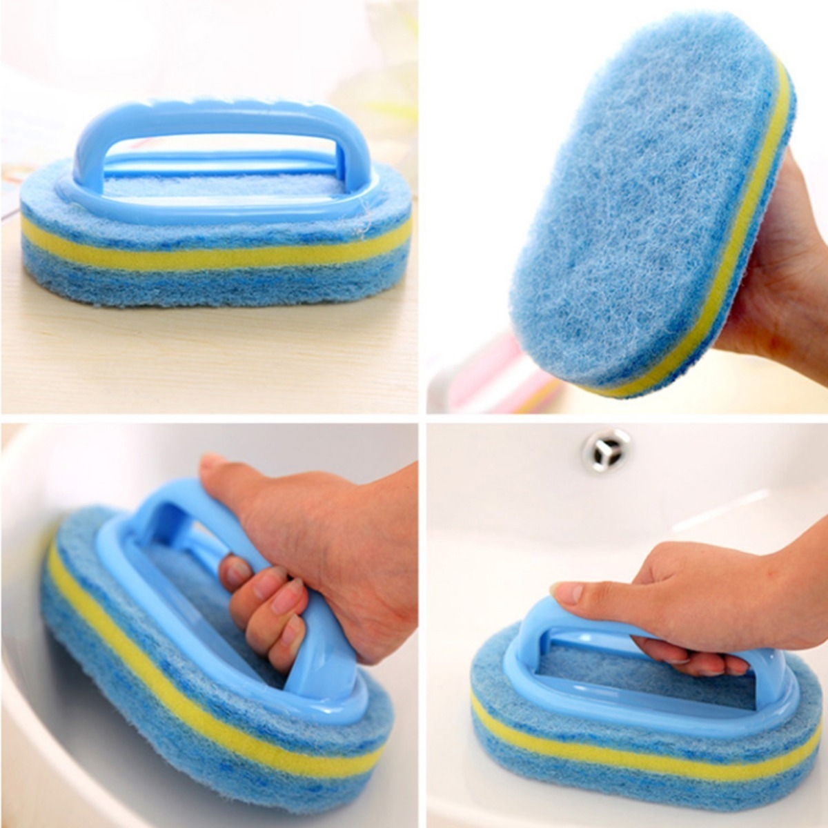 Esponja Para Limpieza Profunda Cocina Baño Paredes Pisos - Imagen 5