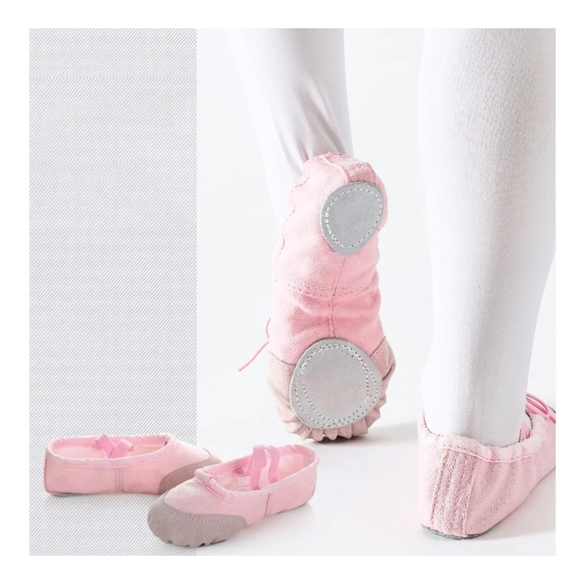 Zapatilla De Ballet Para Entrenamiento Puntera Reforzada - Imagen 17