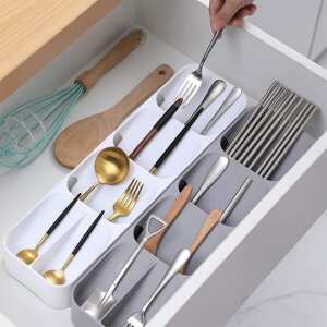 Organizador Cubiertos Cubiertero Para Cajon Cocina Excelente, foto 9