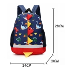 Mochila Infantil Escolar Dinosaurios 3d Divertidos Colores - Imagen 7