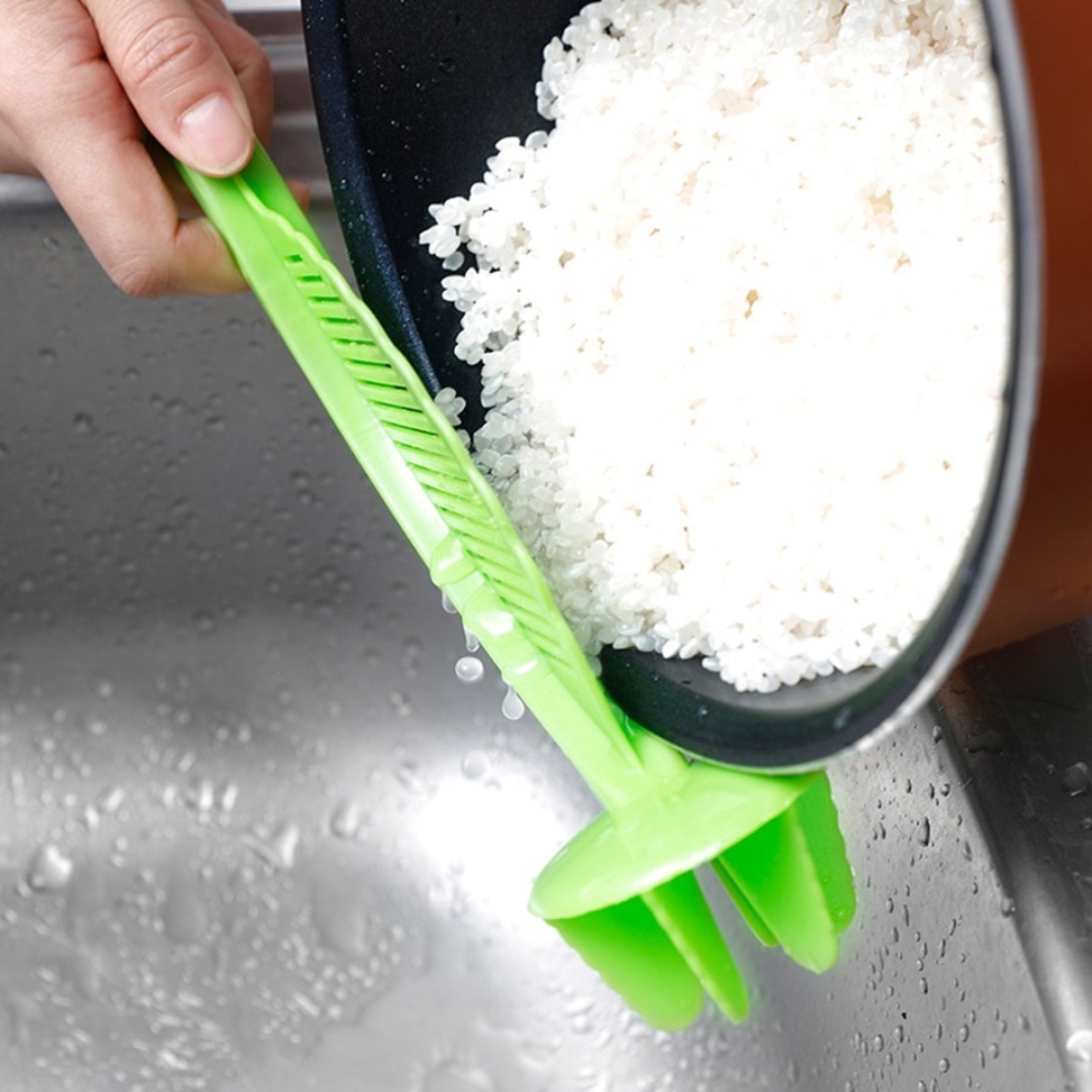 Colador De Silicona Y Plastico Super Practico Cocina Bazar - Imagen 14