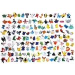Kit 24 Pokemones 2-3cm Pokemon Juego Niños Muñecos - Imagen 4