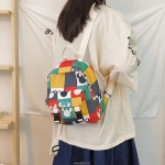 Mochila Infantil Escolar A Cuadros Disney Mickey O Minnie - Imagen 3