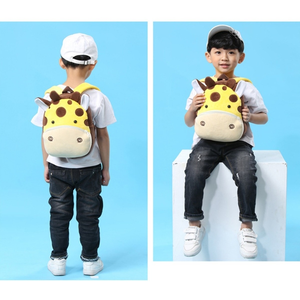 Mochila Jardín Infantil Peluche Animales Varios Diseños - Imagen 48