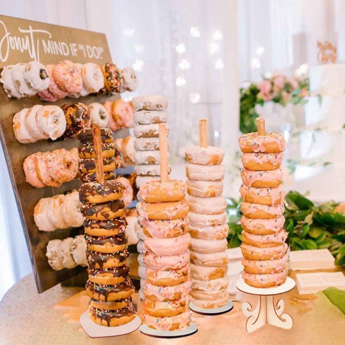 Decoracion Para Cumpleaños Fiestas Vara Porta Donas - Imagen 6