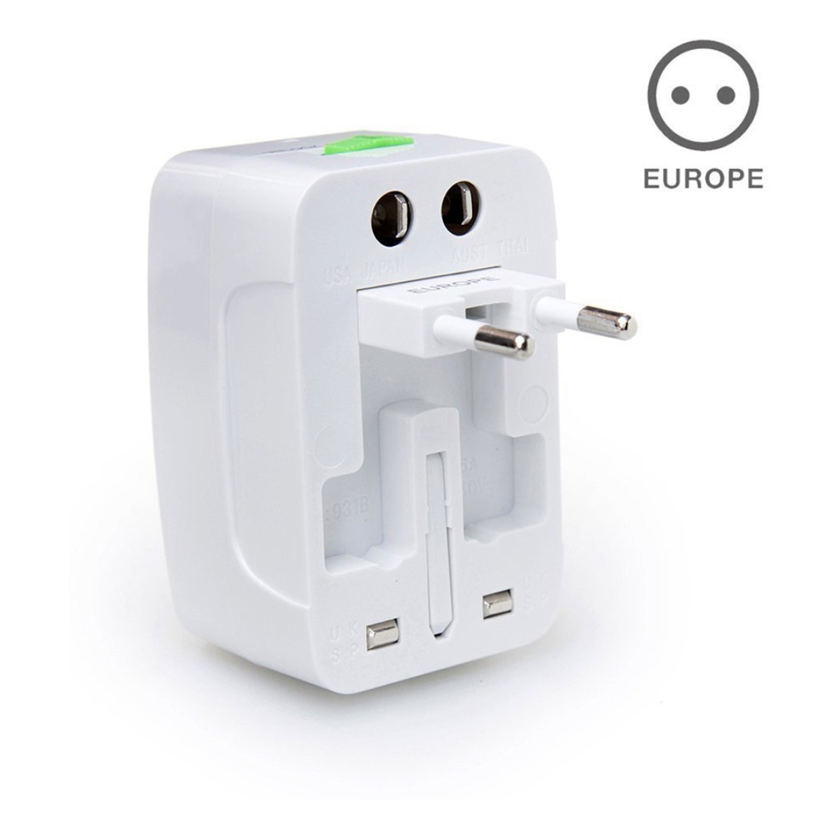Ficha Adaptadora Universal Para Viaje Varias Tomas - Imagen 5