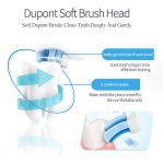 Cepillo Dental Electrico Recargable + 3 Cabezales Iluminaras - Imagen 4