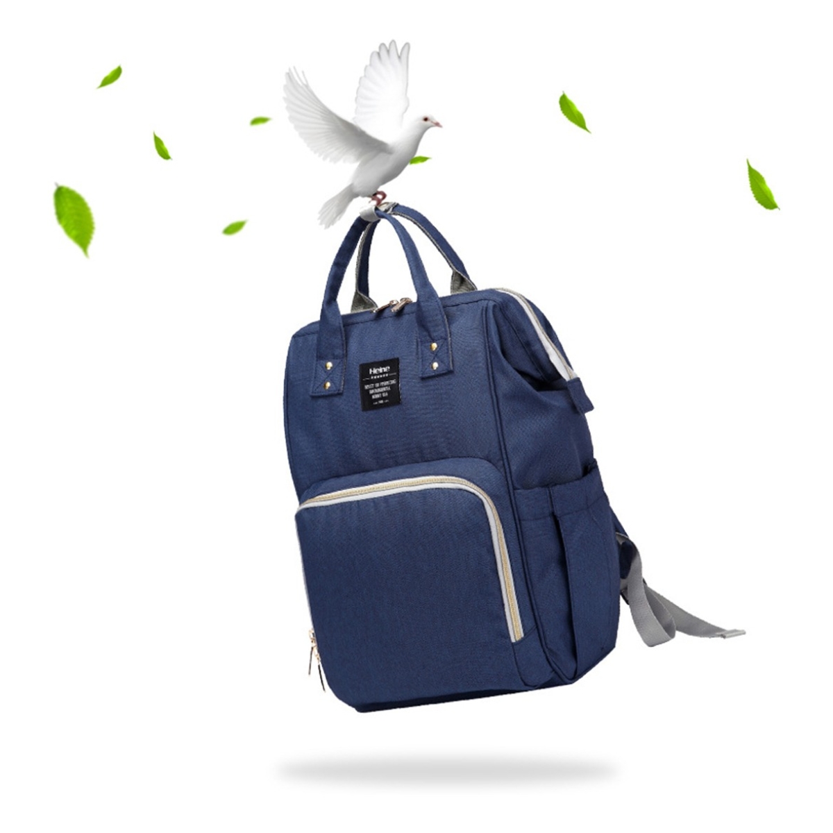 Bolso Mochila Maternal Heine Super Cómodo Varios Colores - Imagen 5
