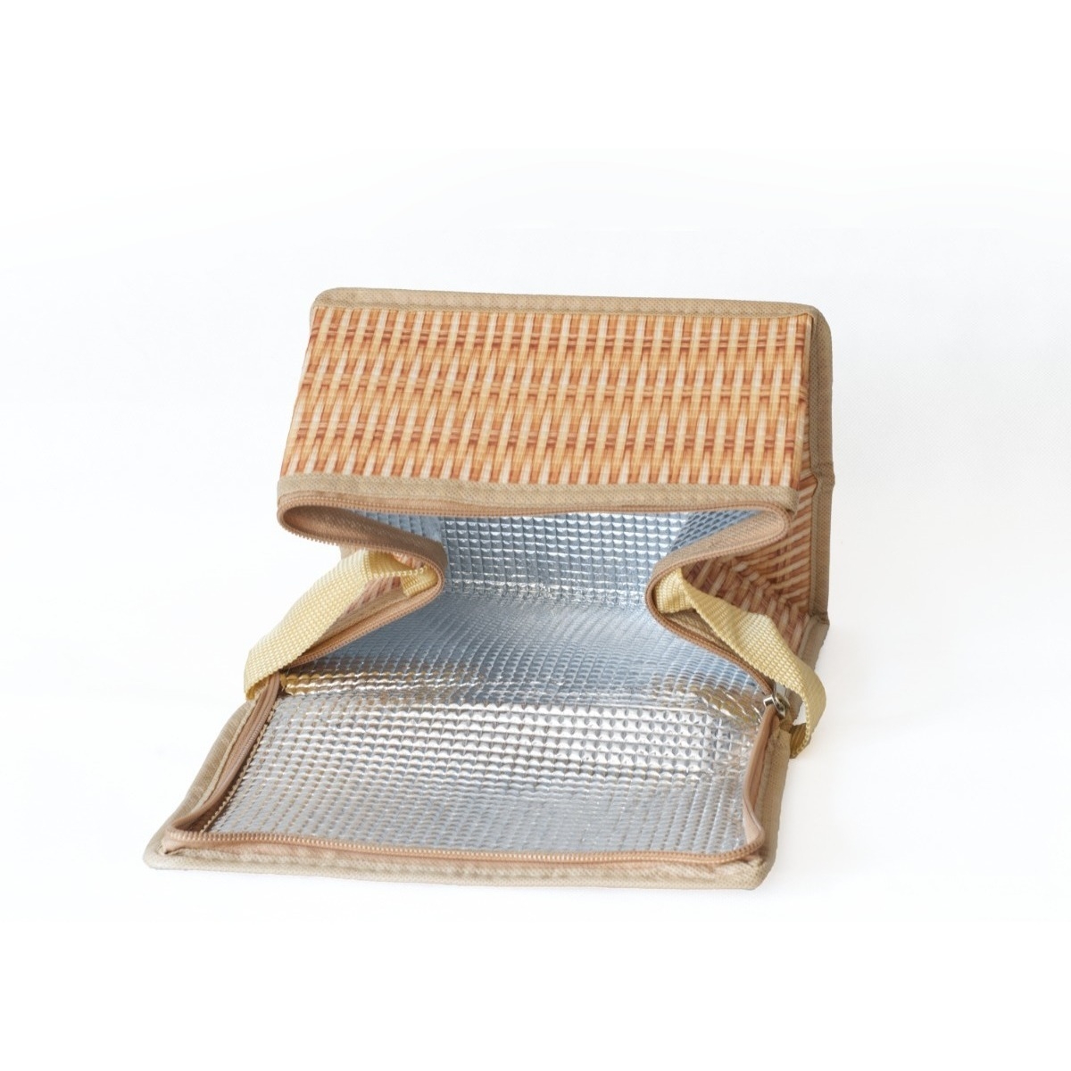 Bolsa Conservadora Lunchera Picnic Con Recubrimiento Interno - Imagen 2