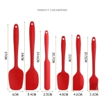 Set X6 Utensilios Menage Silicona De Cocina Repostería - Imagen 11