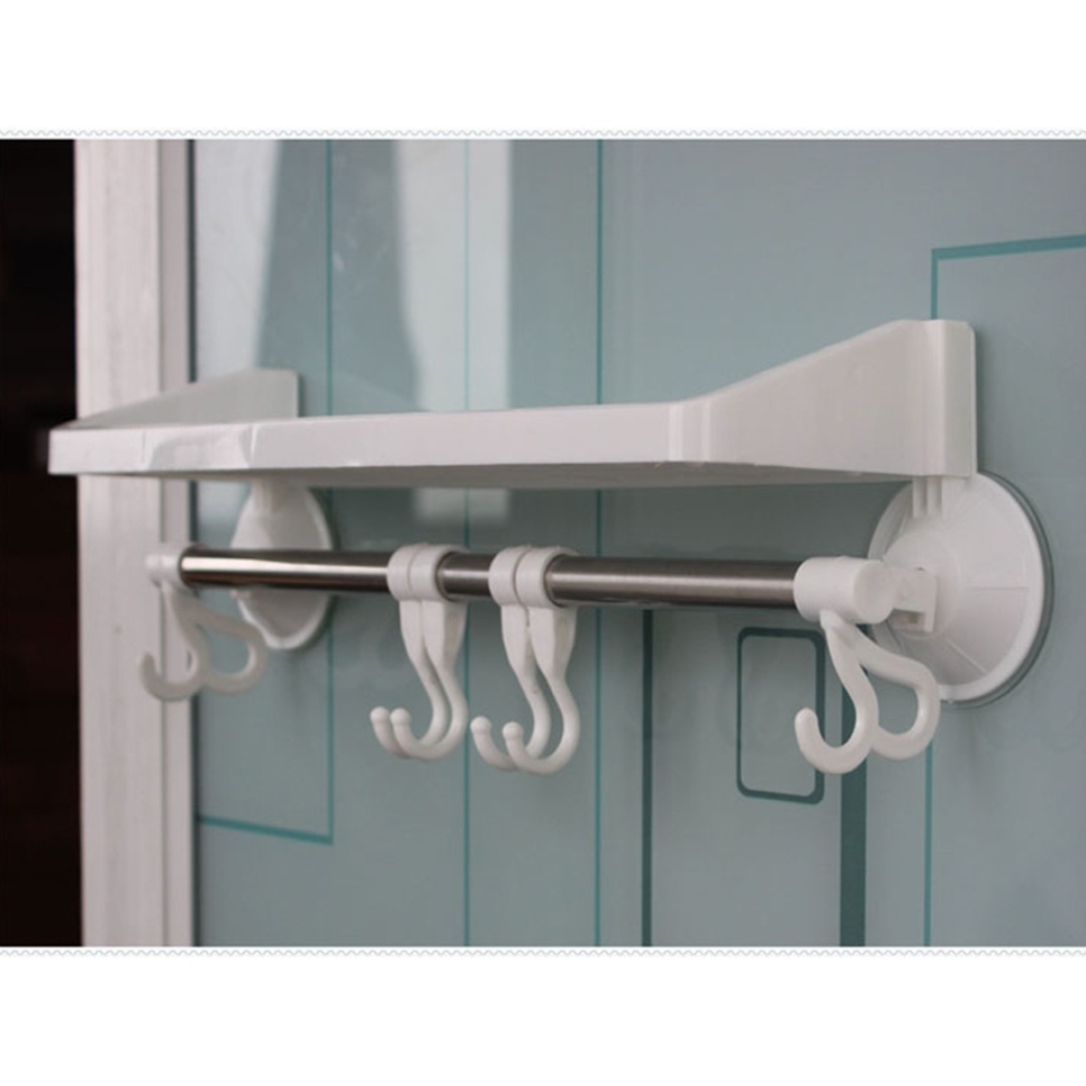 Organizador Repisa Estante Colgante Aereo Cocina Baño - Imagen 4