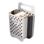 Cesto De Ropa Sucia Colgante Plegable Para Colgar Pared Baño