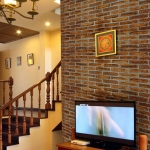 Revestimientos Adhesivo Panel 3d Ladrillo Rojo 30x30 A7 - Imagen 4