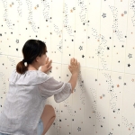 Revestimientos Adhesivo Panel 3d Simil Estrellas Niños Deco - Imagen 2
