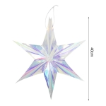 Estrella Decorativa Decoracion Cumpleaños Fiestas - 40cm - Imagen 9