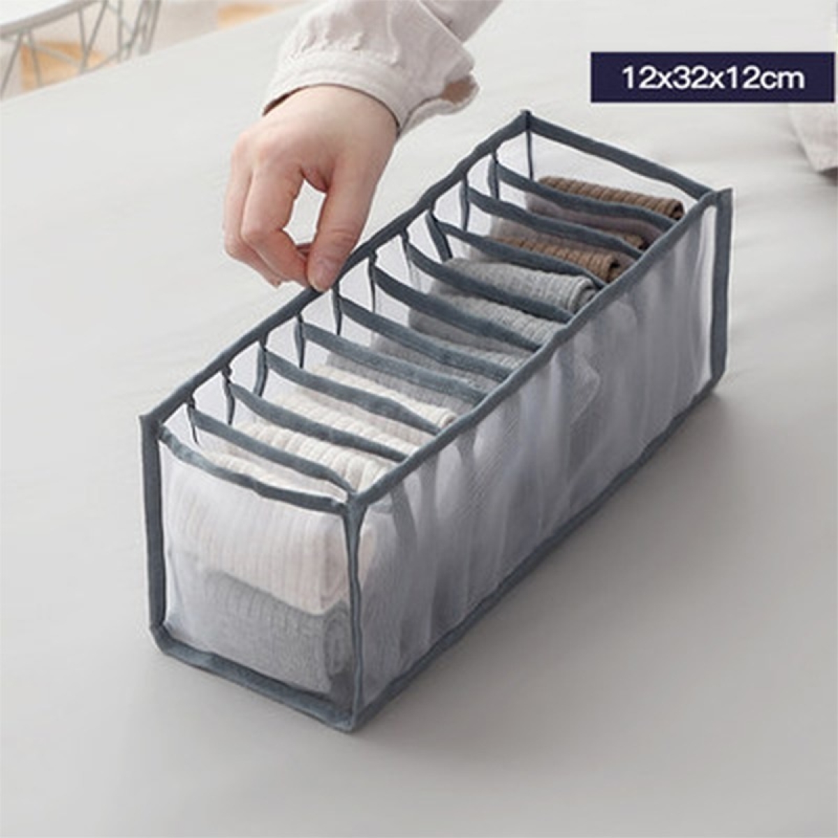 Organizador De Ropa Interior Y Medias 11 Divisiones - Imagen 2