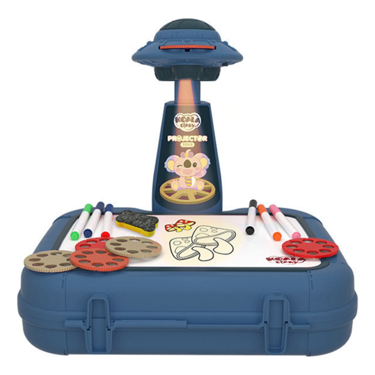 Juguete Proyector Para Dibujo Niños Tablero De Mesa - Imagen 8