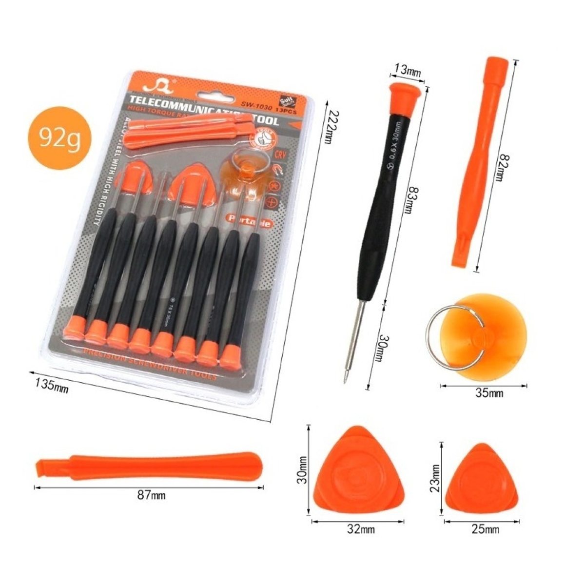 Kit Destornilladores De Precisión Para Pc Celular 13 Piezas - Imagen 3