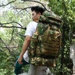 Mochila Tactica Militar De Viaje Grande 60 Lts Iluminarás - Imagen 18