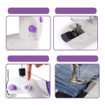 Mini Máquina De Coser Eléctrica Con Luz Incluída - Imagen 8