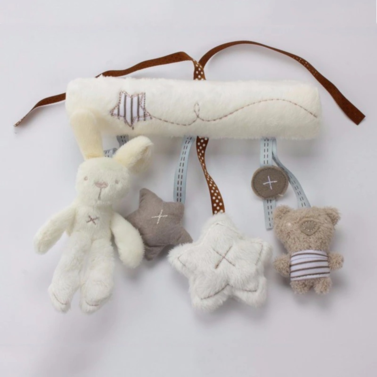 Colgante Peluche Para Bebe Cochecito Cuna Juguete Sensorial - Imagen 3