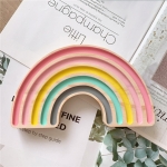 Adorno Arcoiris De Madera Para Cuarto Infantil Boho - Imagen 16
