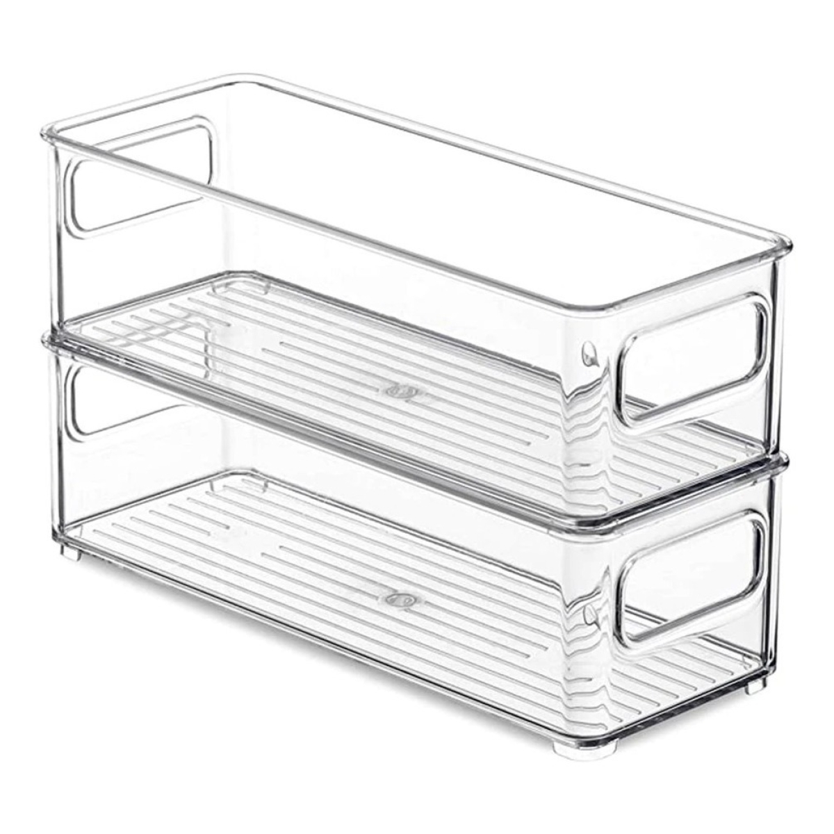 Organizador De Heladera Acrílico Refrigerador 25,5x9,7x7,6cm - Imagen 6