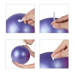 Mini Balon Pelota Pilates Yoga 25cm Rehabilitación Fitness - Imagen 3